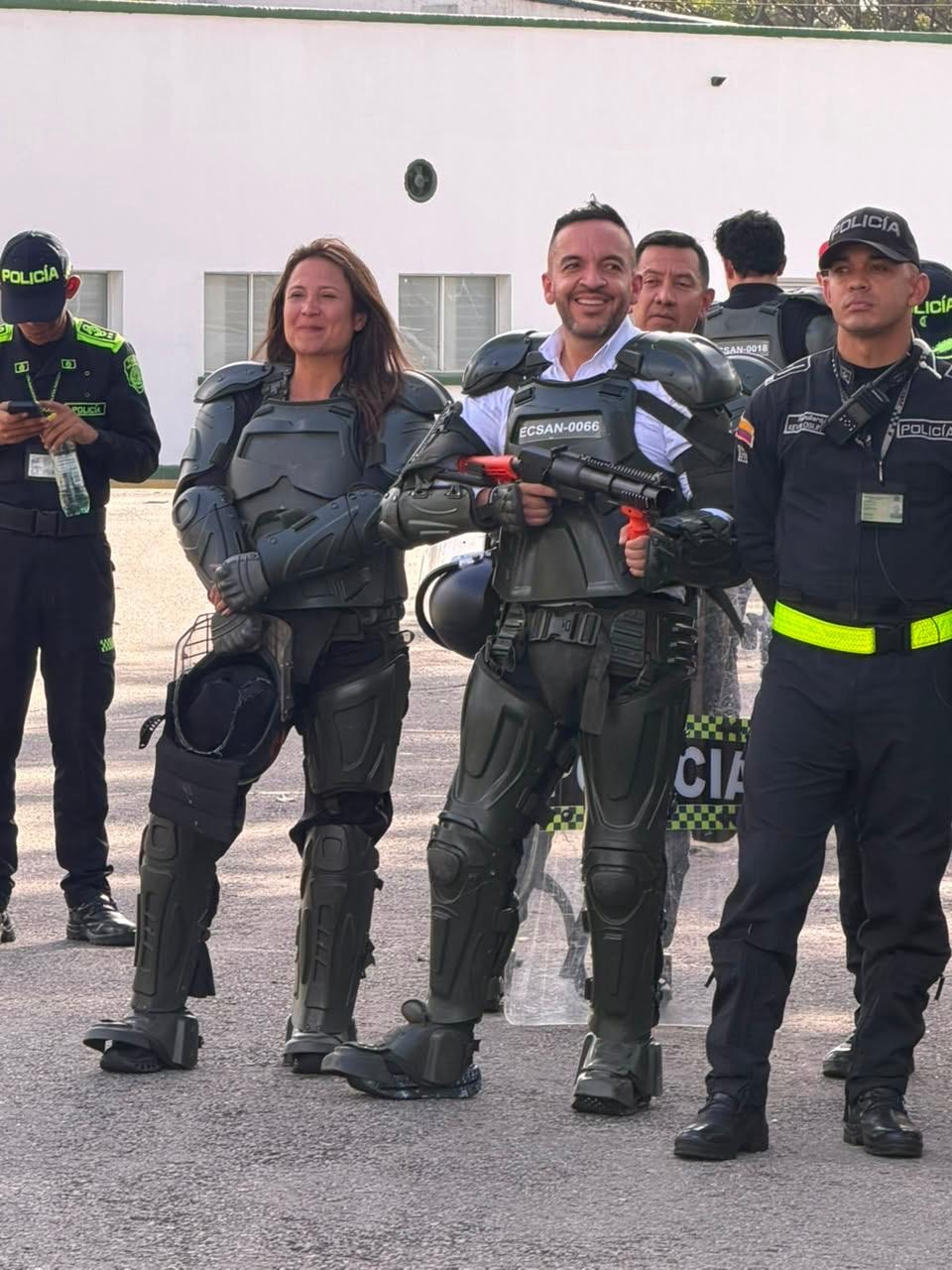 Actividad de campo del programa de formación
